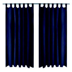 SET DRAPERIE,Casa Deco Logistics,soft V -35 CU BRIDE ALBASTRU INCHIS
