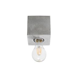 Plafonieră ABEL 1xE27/15W/230V beton