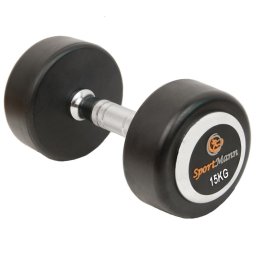 Gantera cauciucata Sportmann Deluxe 15 Kg