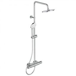 Sistem dus Ideal Standard Ceratherm T50 cu etajera depozitare -A7230AA
