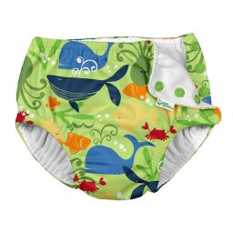 Scutec de inot refolosibil Iplay UPF 50+ - Lime Sealife