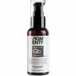 Pigment de par ultraconcentrat Alfaparf Pigments Gri Negru Metalic, 90 ml