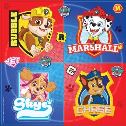 Set 16 servetele hartie Paw Patrol Patrula Catelusilor 33 x 33 cm