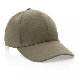 Sapca 6 panele, 21MAR2044, unisex, Ø 18.5 cm, marime universala adulti, Everestus, Bumbac, Verde