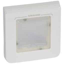 Rama antibacteriana 2 module Ip44 Legrand Mosaic 078880