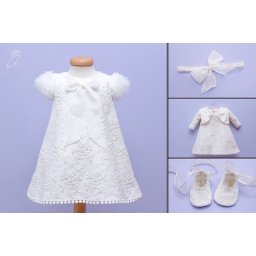 Set botez 4 piese Sweet Lace