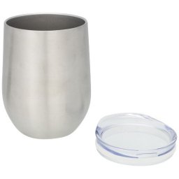 Cana termoizolanta, perete dublu, fara condens, 350 ml, Everestus, CO, otel inoxidabil, argintiu