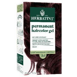 Vopsea pentru par castaniu mahon deschis 5M Herbatint