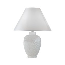 Lampă de masă CHIARA 1xE27/100W/230V albă d. 40 cm Kolarz A1340.71
