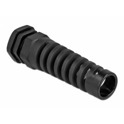 Garnitura de etansare a cablului PG21 cu protectie uzura Negru, Delock 60349