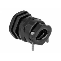 Garnitura de etansare a cablului PG29 cu protectie uzura/indoire Negru, Delock 60361