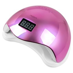 Lampa LED/UV 48Watt cu Aprindere Automata la Senzor, Aurora Pink