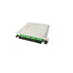 Spliter optic 1x8 cu conectori SC/APC tip caseta