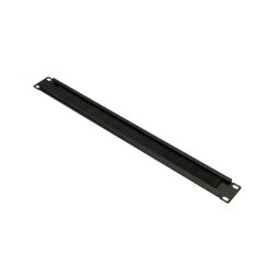 Organizator cabluri cu perie 1U