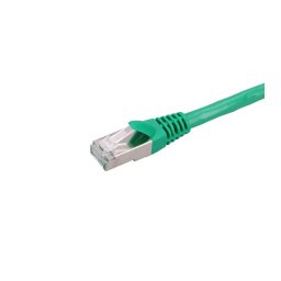 Patchcord cupru CAT6 FTP 3 M Gigabit Verde