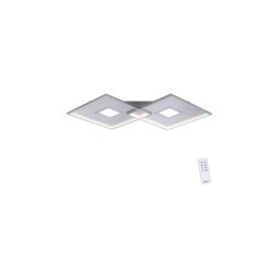 Plafonieră LED dimabilă AMARA LED/45W/230V crom Paul Neuhaus 8378-55 + telecomandă