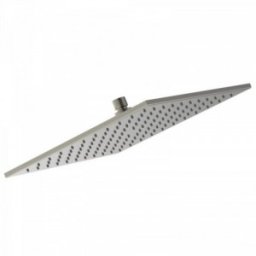 Palarie de dus Ideal Standard model Joy, patrata, diametru de 30 cm din metal culaore silver storm