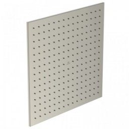 Palarie de dus Ideal Standard model Joy, patrata, diametru de 40 cm din metal culaore silver storm