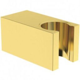 Suport para de dus metalica, model Joy Sqaure, culoare aur periat