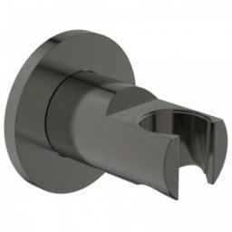 Suport para de dus Ideal Standard cilindric, model Joy culoare magnetic grey