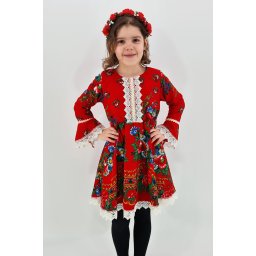Rochita cu tematica florala de la 4 ani la 6 ani - 2