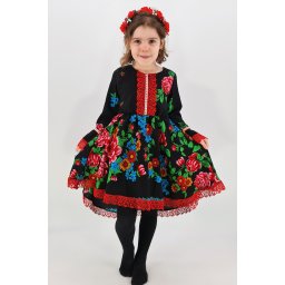 Rochita cu tematica florala de la 4 ani la 6 ani - 3