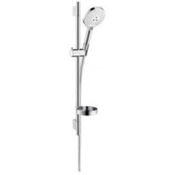 Set dus HansGrohe Raindance Select S120 crom-alb