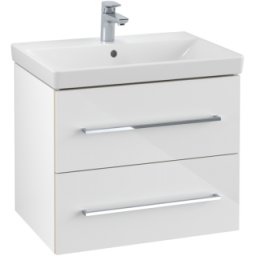 Set mobilier suspendat Villeroy & Boch Avento 58cm alb lucios