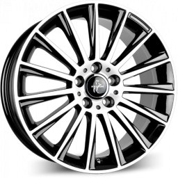Janta Aliaj Keskin KT18 Turbo Black Front Polish 8.5XR19 5X112 ET30