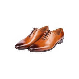 Pantofi la comanda Gentlemen`s Corner - One Cut Cognac
