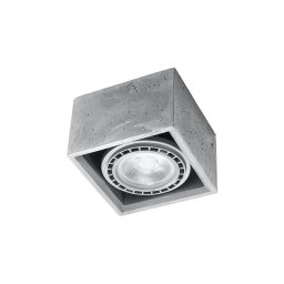 Plafonieră QUATRO 1xGU10/40W/230V beton