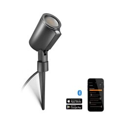 Lampă LED de exterior cu senzor STEINEL 058685 SPOT GARDEN 1×GU10/7W/230V IP44