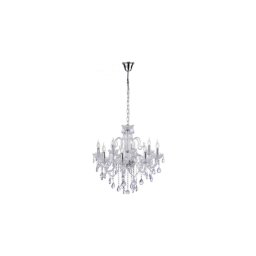 Lustră de cristal pe lanț Paul Neuhaus 3081-00 GRACIA 8xE14/40W/230V