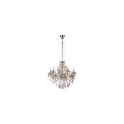 Lustră de cristal pe lanț Paul Neuhaus 3081-97 GRACIA 8xE14/40W/230V aurie