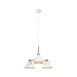 Lustră pe cablu Markslöjd 108077 KLINT 4xE14/40W/230V albă