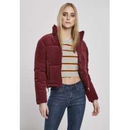 Ladies Corduroy Puffer Jacket