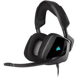 Casti gaming Corsair Void ELITE RGB, surround 7.1, USB, Carbon
