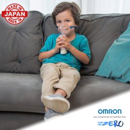 Aparat aerosoli OMRON U100 cu tehnologie MESH (ultrasunete), silentios, portabil, fabricat in Japonia