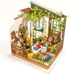 Book Nook, Casuta DIY, Gradina lui Miller, 210 piese