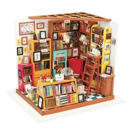 Book Nook, Casuta DIY, Biblioteca lui Sam, 220 piese