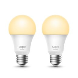 Set 2 buc bec Wi-Fi inteligent cu reglarea intensitatii luminii E27 8.7W, TP-LINK Tapo L510E(2-pack)