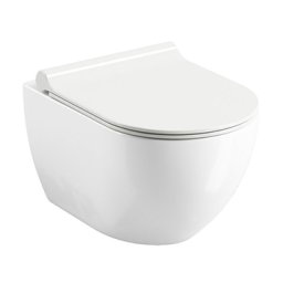 Vas wc Uni Chrome RimOff suspendat