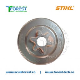 Carcasa ambreiaj originala pentru drujba Stihl MS231, MS231C, MS241C cu pinion fix pas .3/8