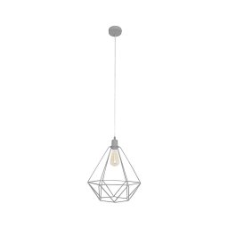 Lustra KARO LARGE 1xE27/15W/230V gri