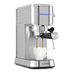 Klarstein Futura, espressor, 20 bar, 1450 W, 1,25 l, oțel inoxidabil (TK3G-Espresso20-1)