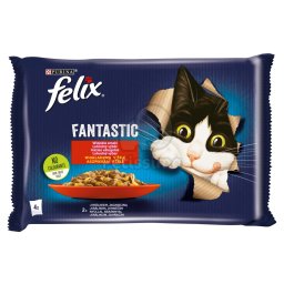 Felix Fantastic - Selecție de carne - iepure, miel 4 x 85 g