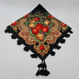Batic etno mare - Crinuta - Negru 2