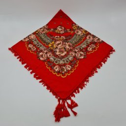 Batic etno mare - Crinuta - Rosu 2