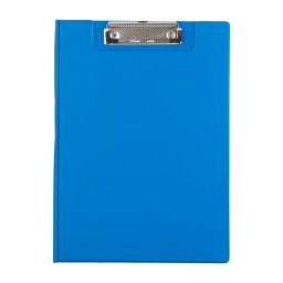 Clipboard A4 cu coperta, 230×315×5 mm, Everestus, 20FEB5052, PVC, Albastru