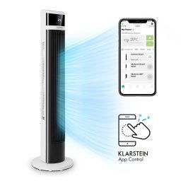 Klarstein Icetower Smart, ventilator tip stâlp, 45 de wați, control prin aplicație (ACO14-IcetowerSmart)